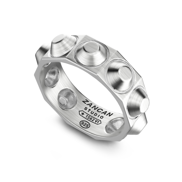Anello Zancan Studio in argento.