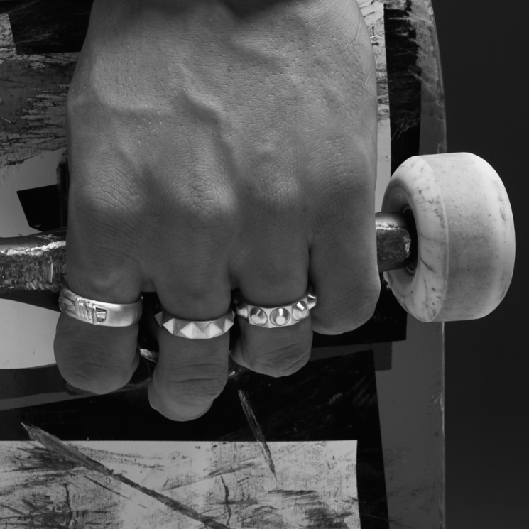 Anello Zancan Studio in argento.