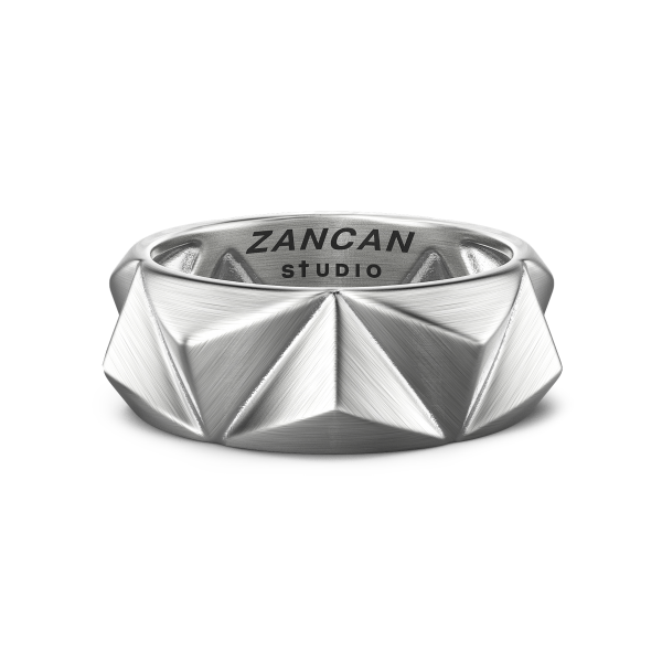 Anello Zancan Studio in argento.