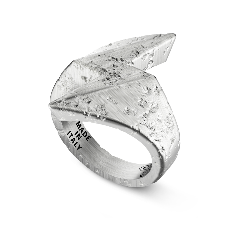 Anello Zancan Studio in argento.
