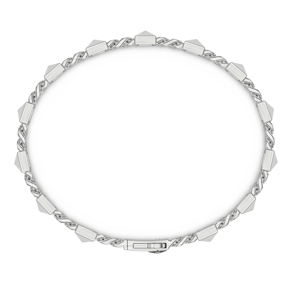 copy of Bracciale Zancan Studio in argento.