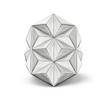 Anello Zancan Studio in argento.