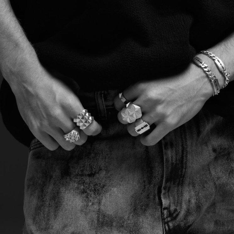 Zancan Studio silver ring.