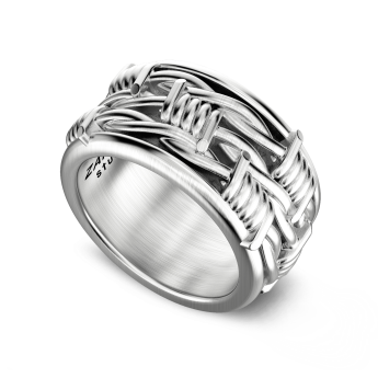 Anello Zancan Studio in argento. 2