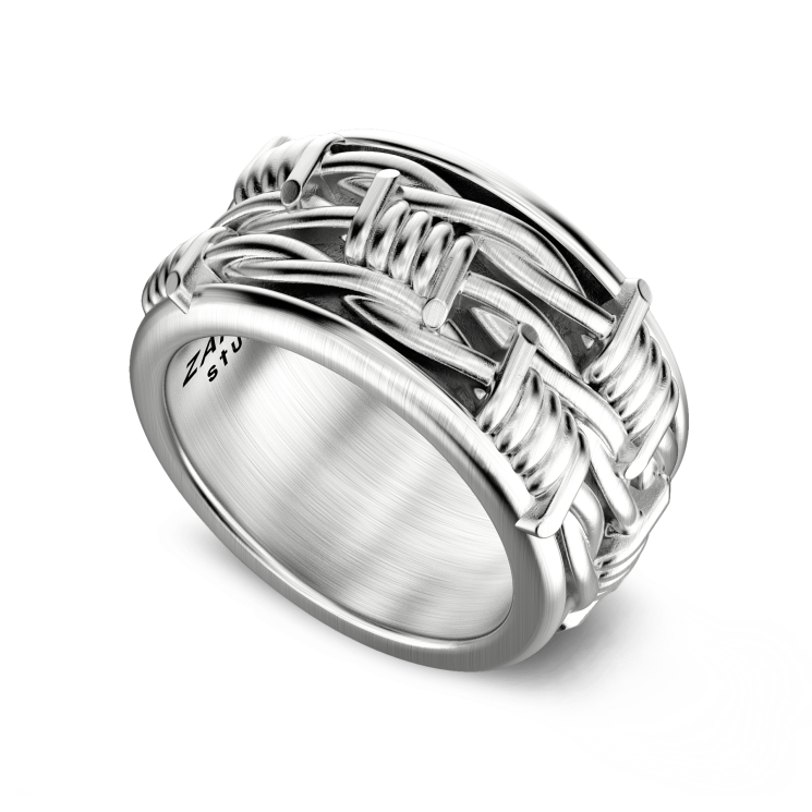 Anello Zancan Studio in argento.