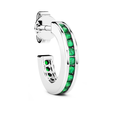 Zancan-Ohrring aus Sterlingsilber.