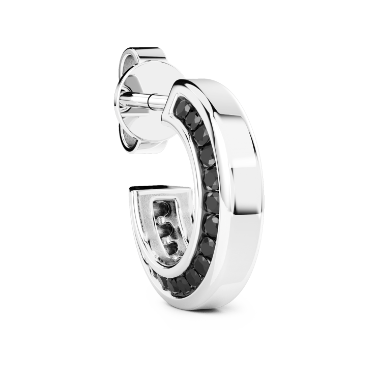 Zancan-Ohrring aus Sterlingsilber.