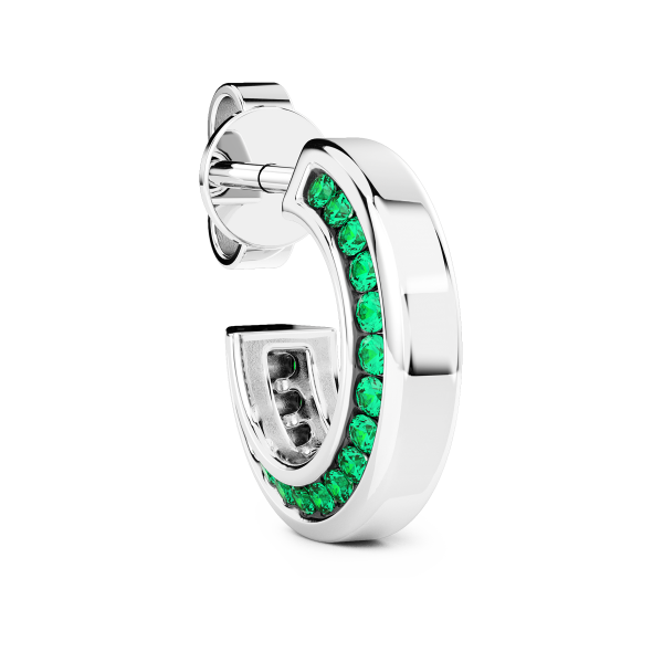Zancan-Ohrring aus Sterlingsilber.
