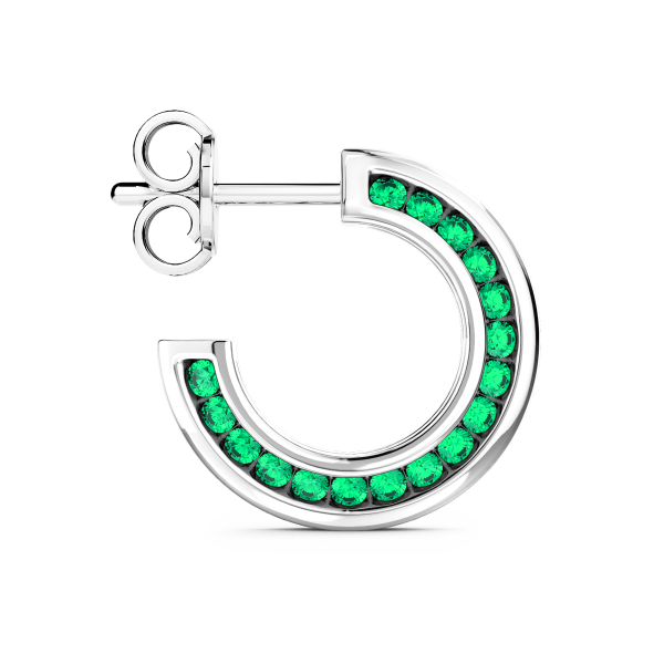 Zancan-Ohrring aus Sterlingsilber.