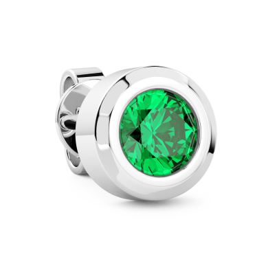 Zancan-Ohrring aus Sterlingsilber.