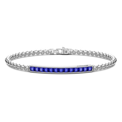 Bracciale Zancan in argento con pietre naturali.
