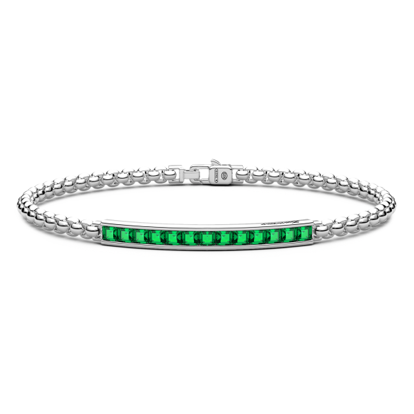 Bracciale Zancan in argento con pietre naturali.