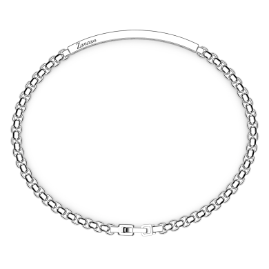 Bracciale Zancan in argento con pietre naturali.