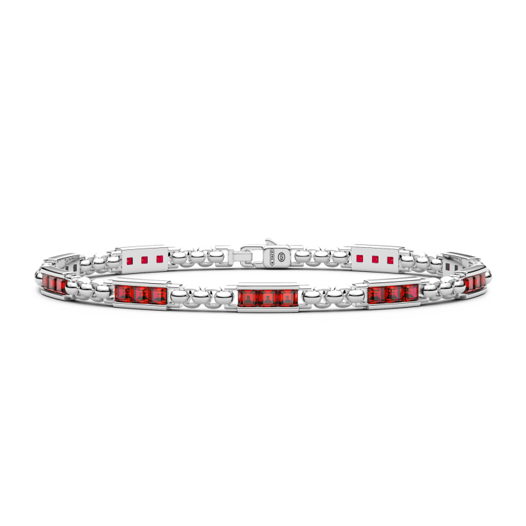 Bracciale Zancan in argento con pietre naturali.