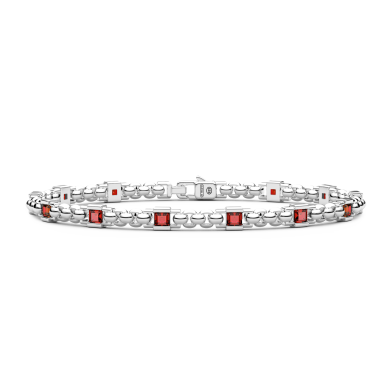 Bracciale Zancan in argento con pietre naturali.