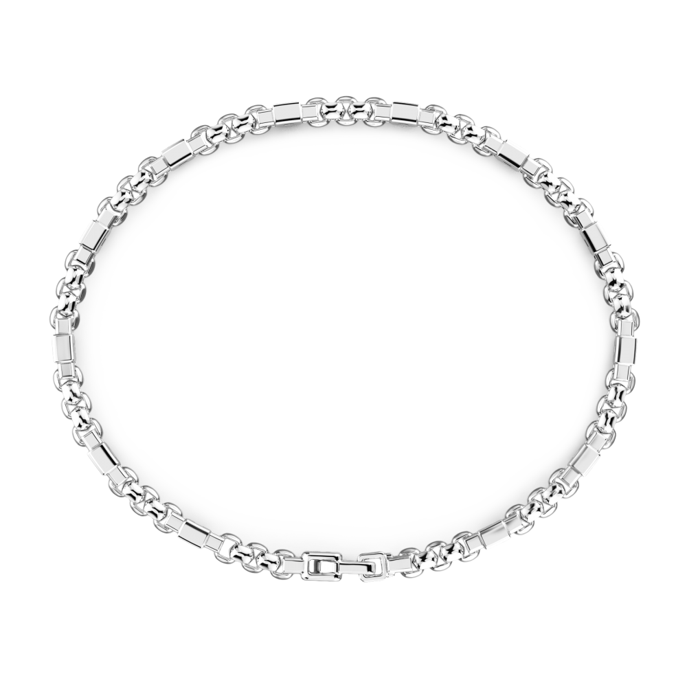 Bracciale Zancan in argento con pietre naturali.