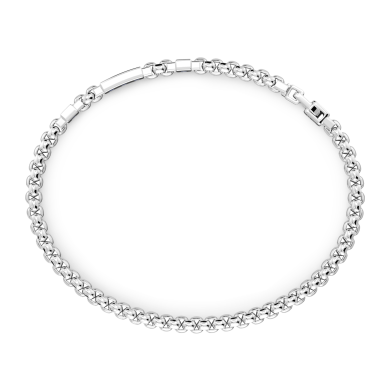 Bracciale Zancan in argento con pietre naturali.