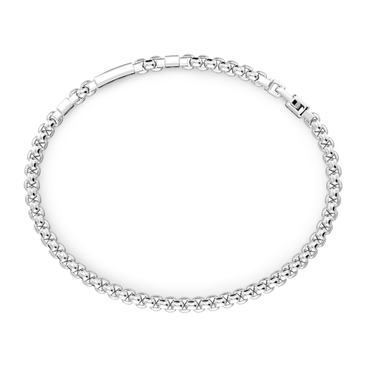 Bracciale Zancan in argento con pietre naturali.