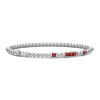 Bracciale Zancan in argento con pietre naturali. 2
