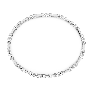 Bracciale Zancan in argento con pietre naturali.
