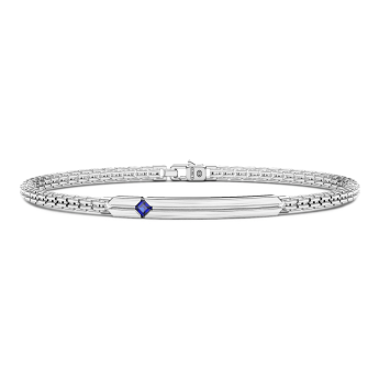 Bracciale Zancan in argento con pietre naturali.