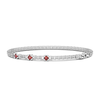 Bracciale Zancan in argento con pietre naturali.