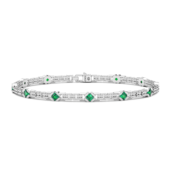 Bracciale Zancan in argento con pietre naturali.