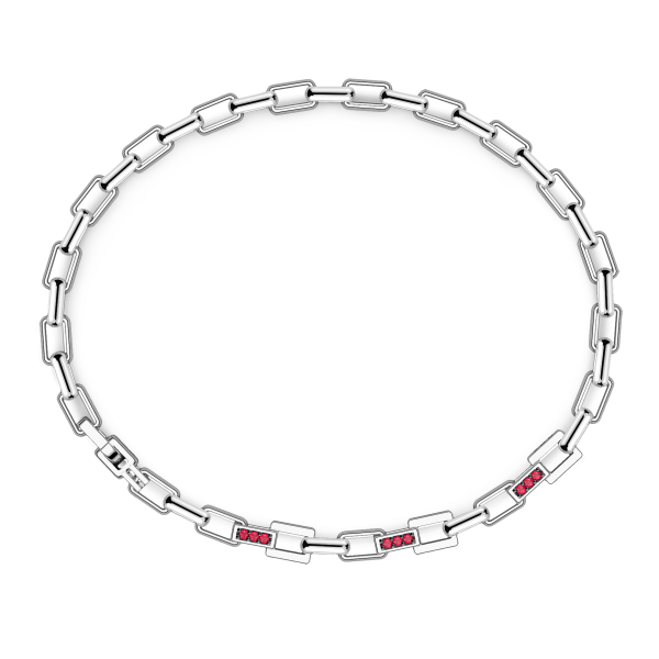 Zancan-Armband aus Silber.