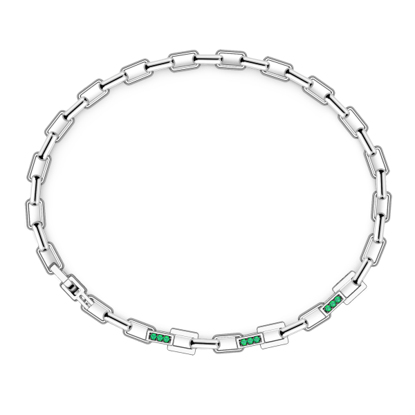 Zancan-Armband aus Silber.