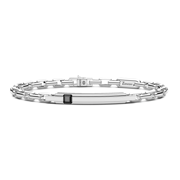 Bracciale Zancan in argento con pietre naturali.