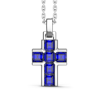 Collana Zancan in argento con pietre naturali