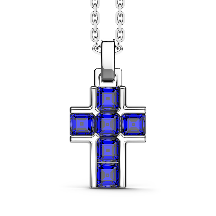 Collana Zancan in argento con pietre naturali