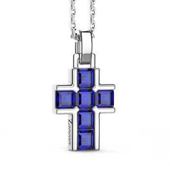 Collana Zancan in argento con pietre naturali 2