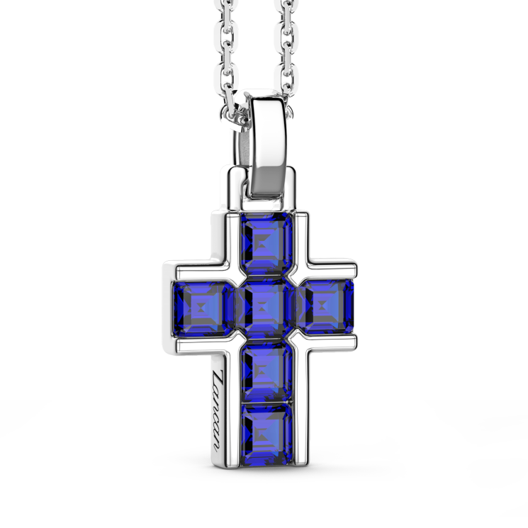 Collana Zancan in argento con pietre naturali