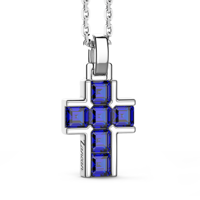 Collana Zancan in argento con pietre naturali