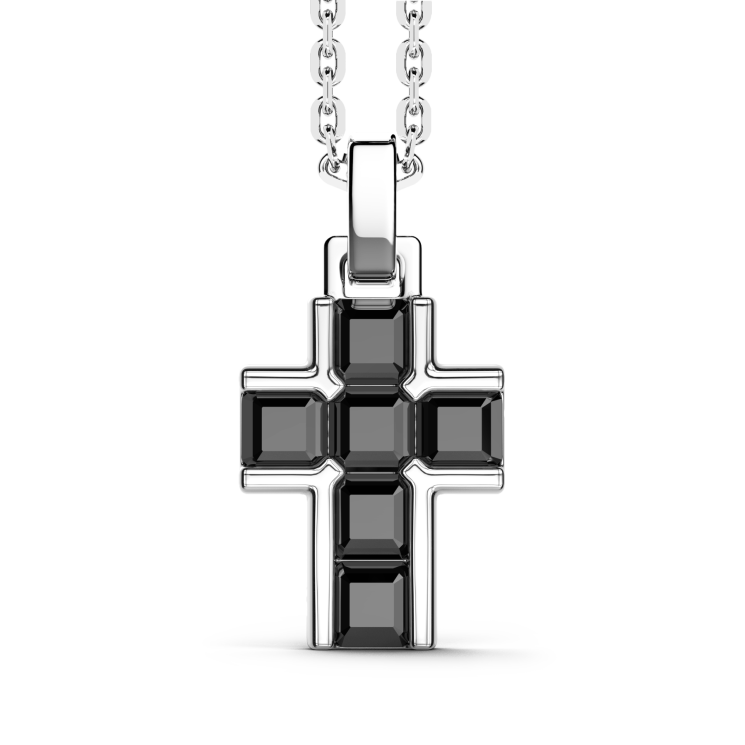 Collana Zancan in argento con pietre naturali