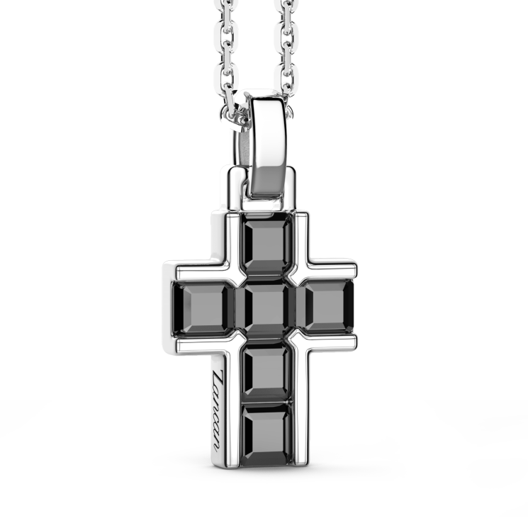 Collana Zancan in argento con pietre naturali
