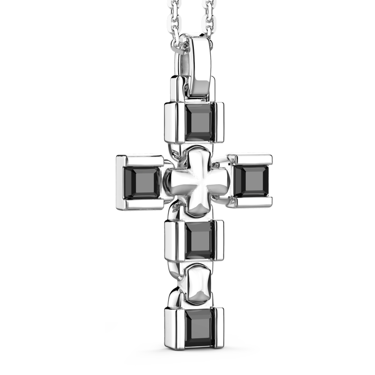 Collana Zancan in argento con pietre naturali