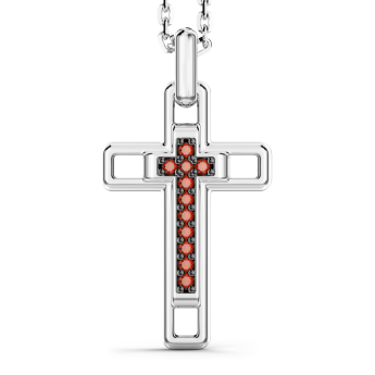 Collana Zancan in argento con pietre naturali