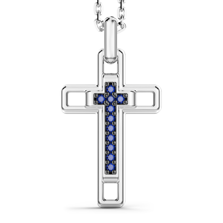 Collana Zancan in argento con pietre naturali