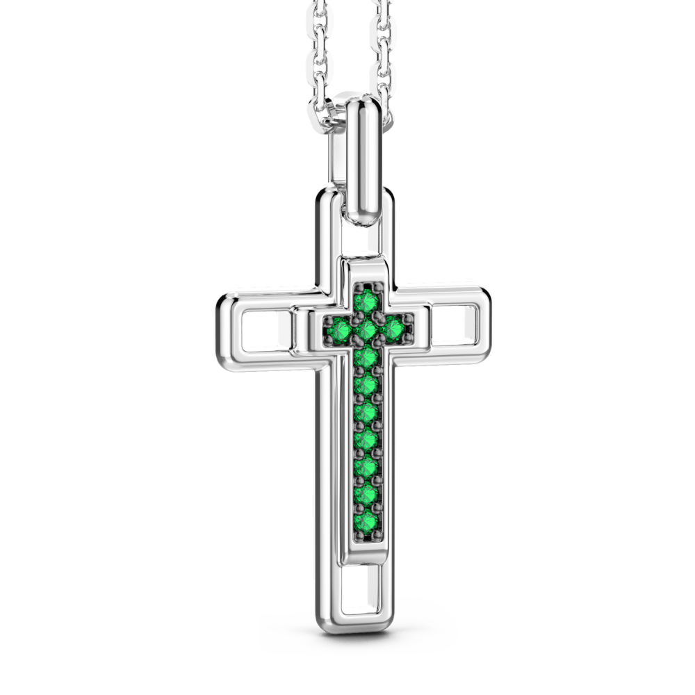 Collana Zancan in argento con pietre naturali