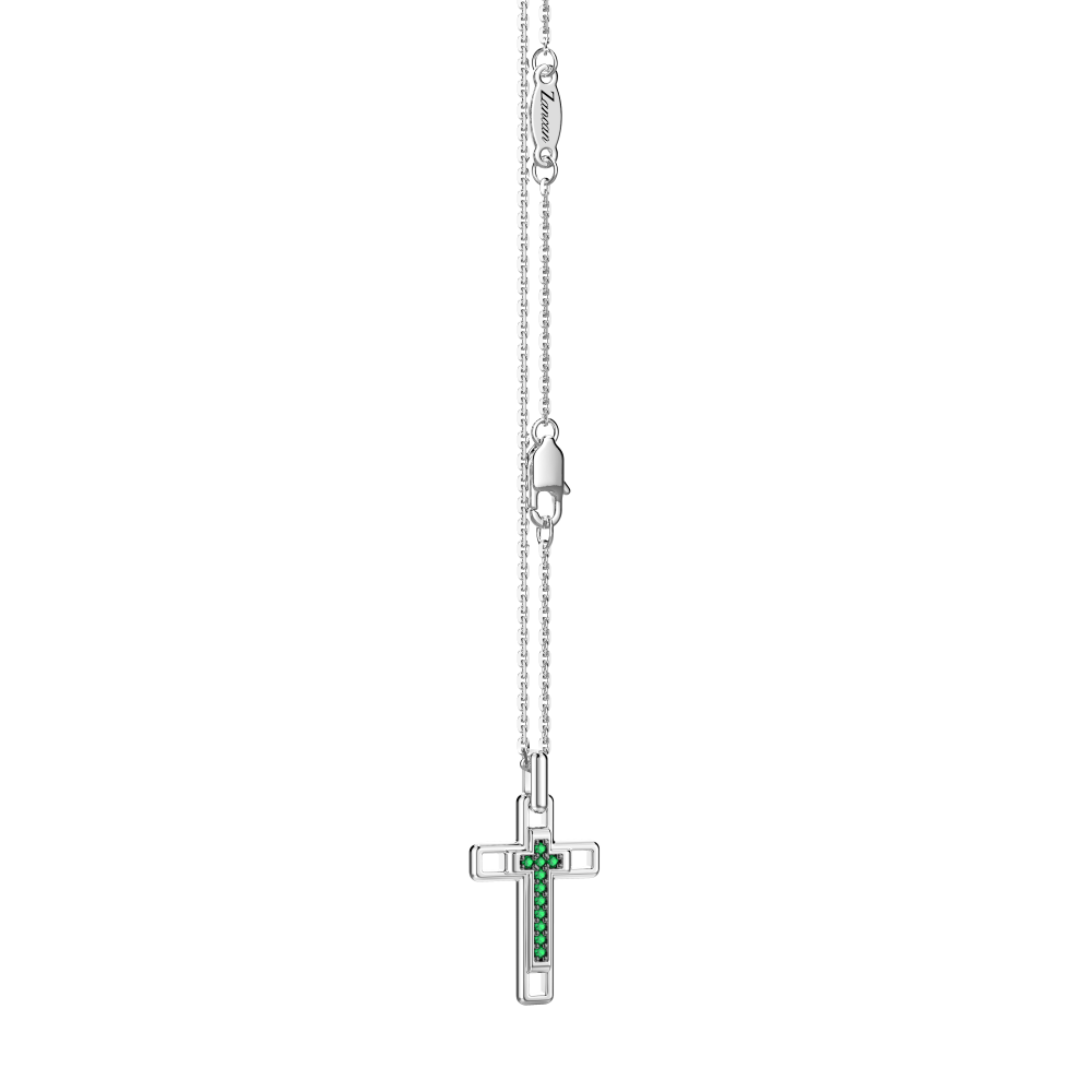 Collana Zancan in argento con pietre naturali