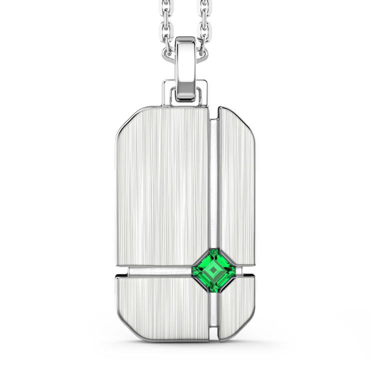 Collana Zancan in argento con pietre naturali
