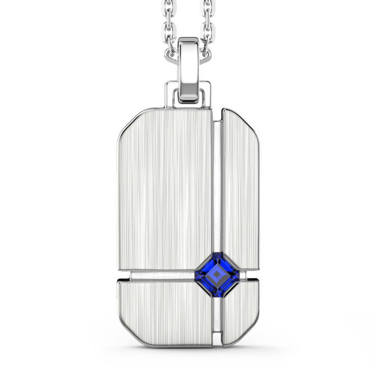 Collana Zancan in argento con pietre naturali