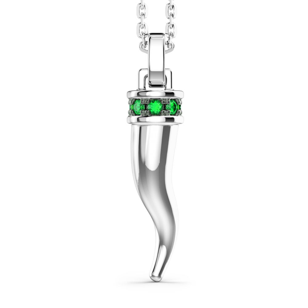 Collana Zancan in argento con pietre naturali