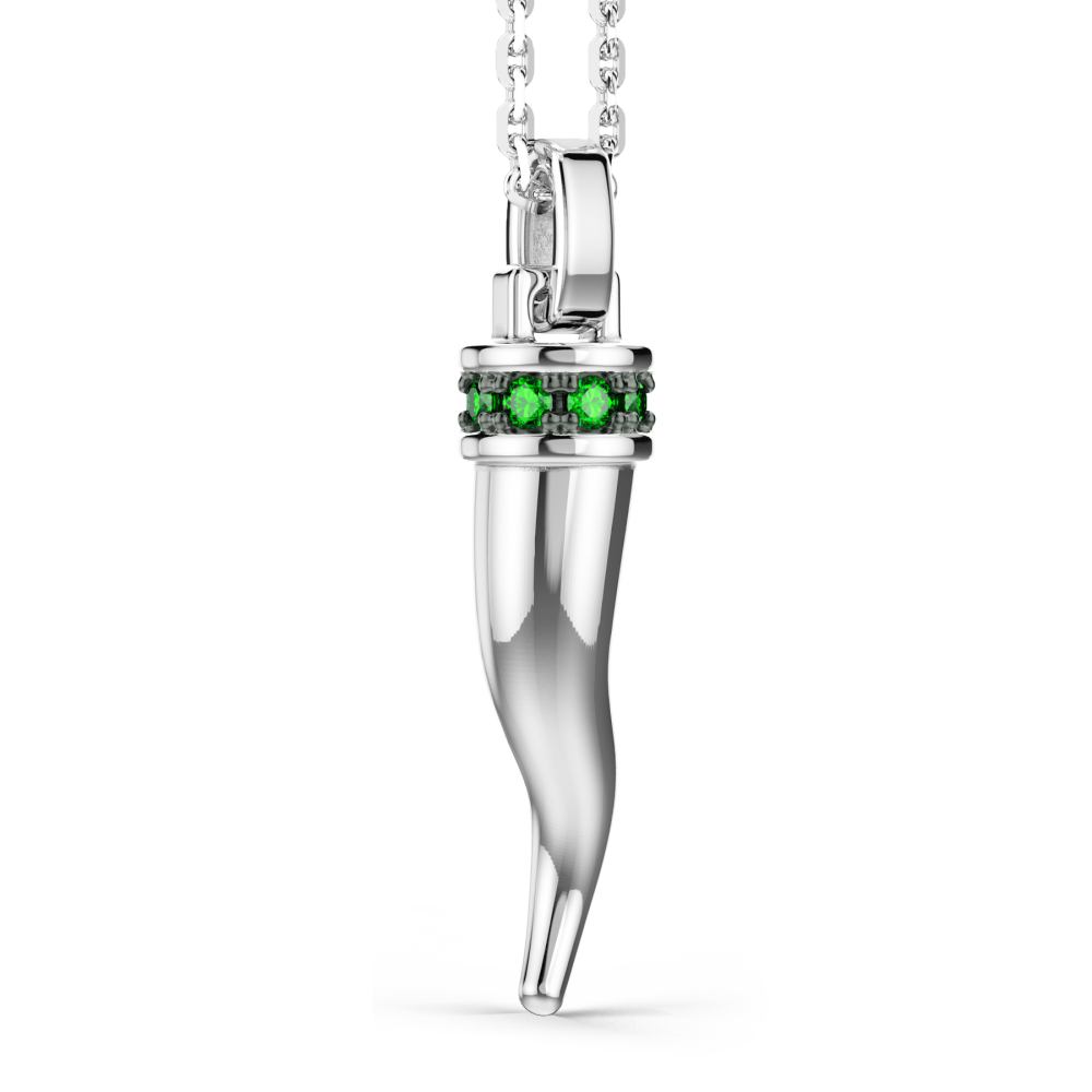 Collana Zancan in argento con pietre naturali