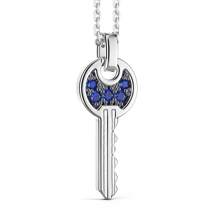 Collana Zancan in argento con pietre naturali