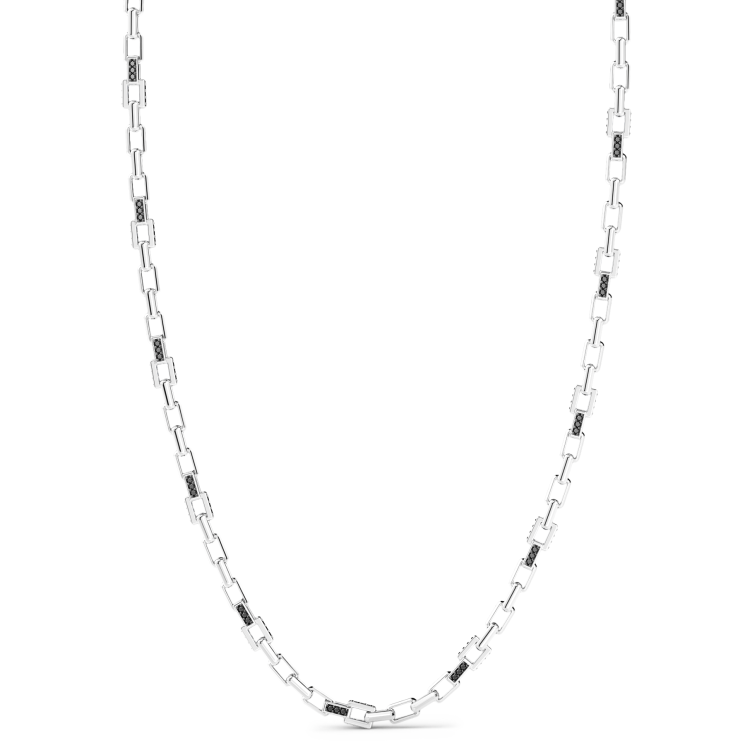 Collana Zancan in argento con pietre naturali
