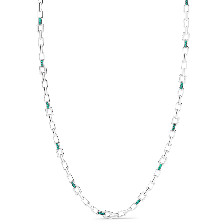 Collana Zancan in argento con pietre naturali