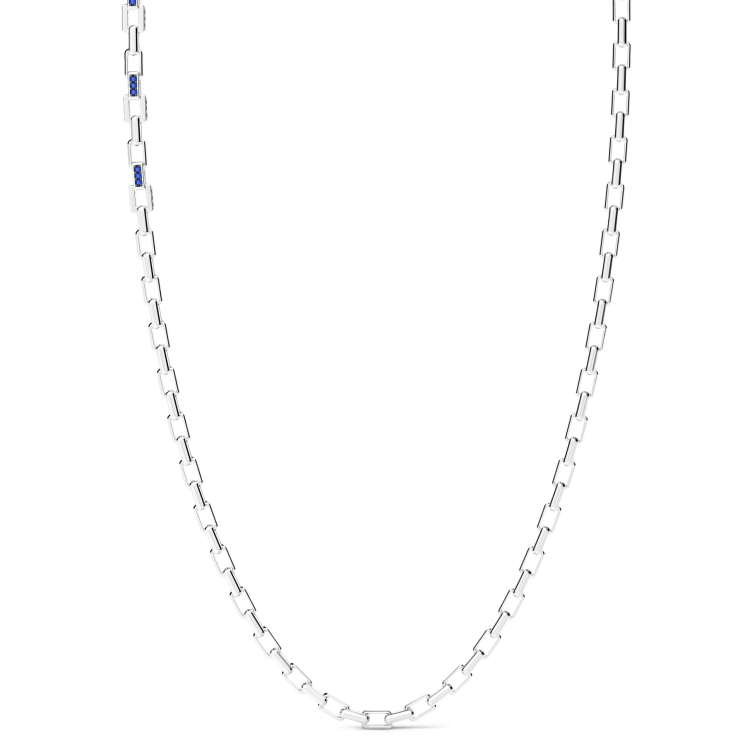 Collana Zancan in argento con pietre naturali